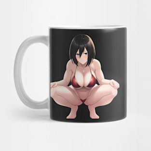 Mikasa Ackerman swim suit Mug